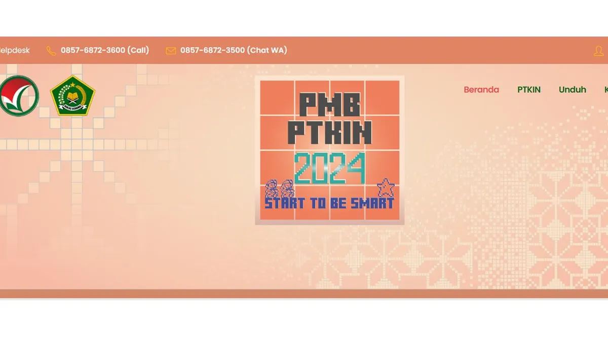 Penerimaan Mahasiswa Baru PTKIN 2024