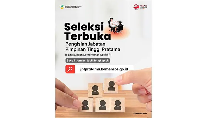 Kemensos RI Buka Lowongan Kerja Sebagai Jabatan Pimpinan Tinggi Pratama