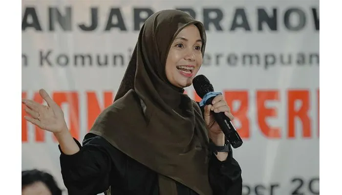Siti Atikoh, istri dari Capres 2024 Ganjar Pranowo