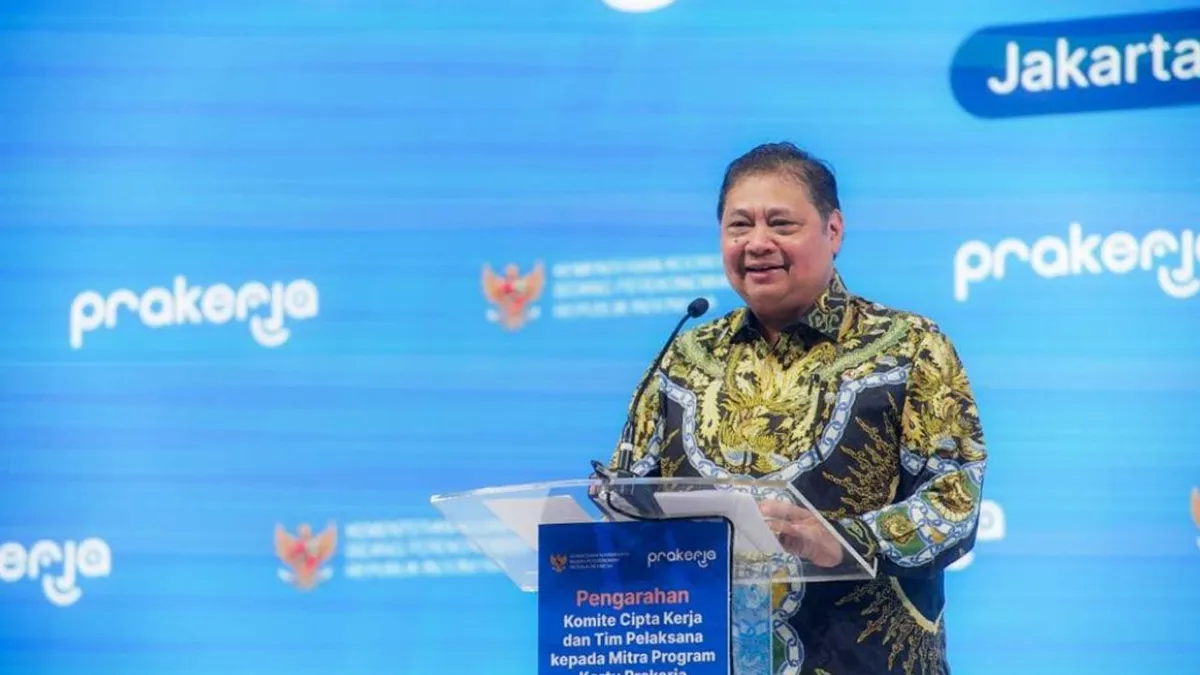 Menteri Koordinator Bidang Perekonomian, Airlangga Hartarto
