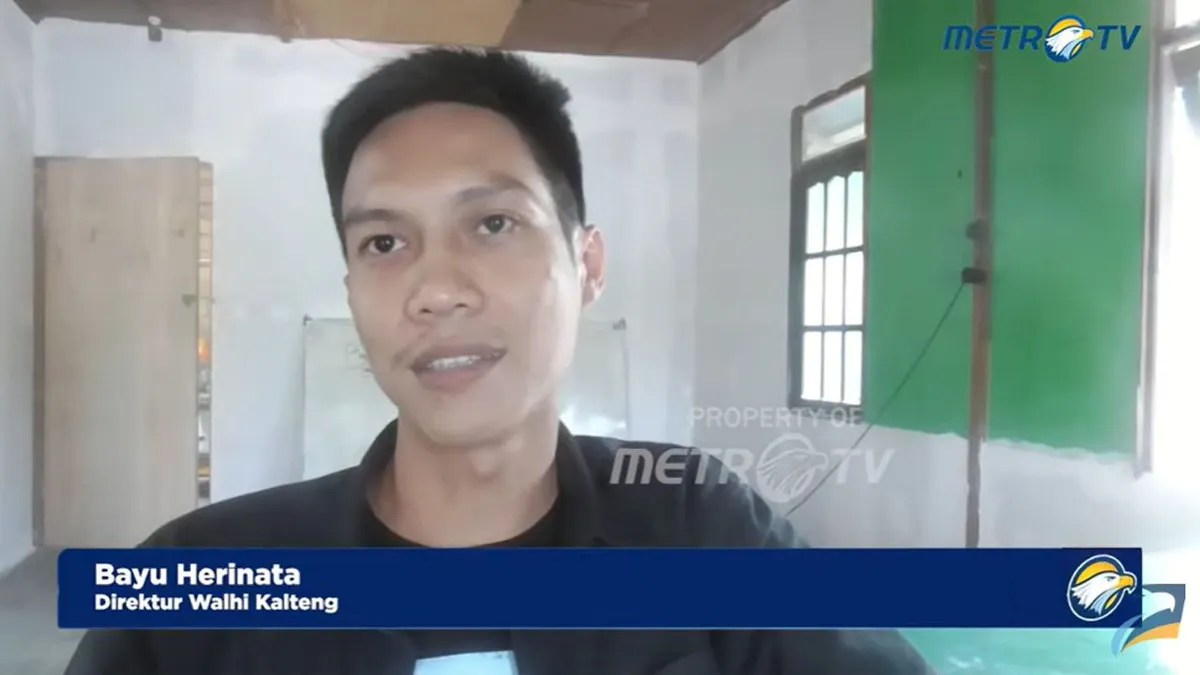Direktur Walhi Kalimantan Tengah, Bayu Herinata