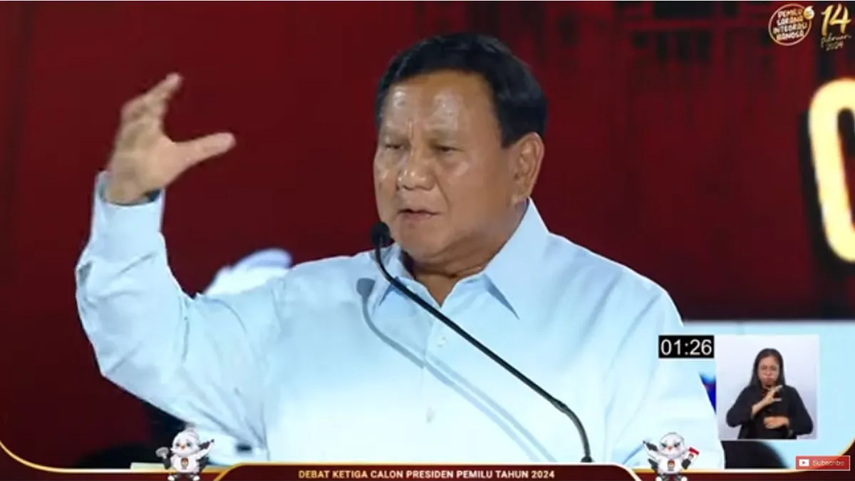 Capres No Urut 2 Prabowo Subianto
