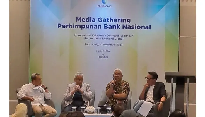 Media Gathering PERBANAS yang diadakan di Hotel Mason Pine, Padalarang, Jawa Barat, pada Kamis, 23 November 2023.