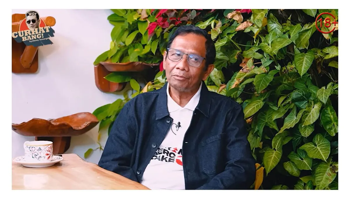 Menkopolhukam sekaligus Cawapres No Urut 3, Mahfud MD
