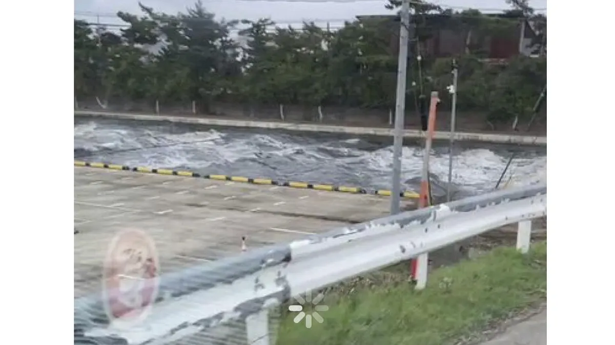 Viral Detik-detik Tsunami Terjang Wilayah Toyama, Jepang Akibat Gempa