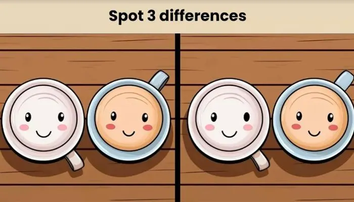 Tes Penglihatan: Bisakah Kamu Menemukan 3 Perbedaan Dari Dua Gambar Teh