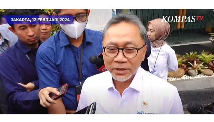 Menteri Perdagangan sekaligus Ketua Umum PAN Zulkifli Hasan (Zulhas)