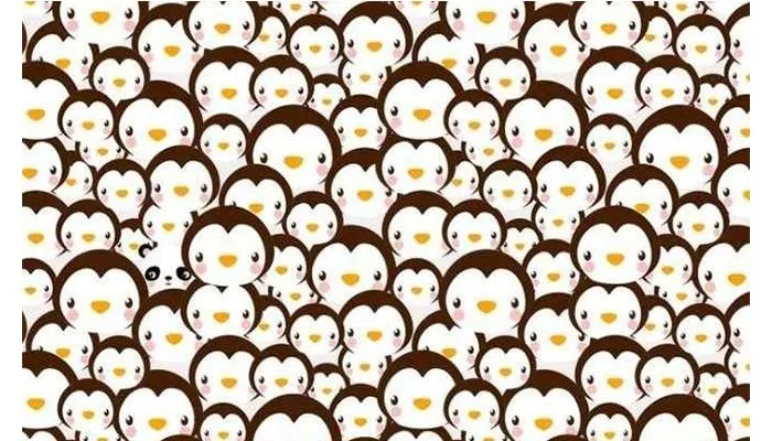 Tes Penglihatan: Temukan Panda di Antara Kerumunan Monyet Ini