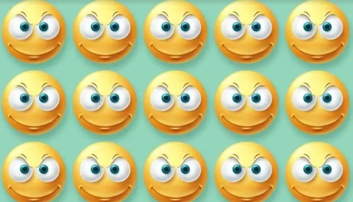 Tes Penglihatan: Coba Temukan Emoji yang Berbeda pada Gambar Ini