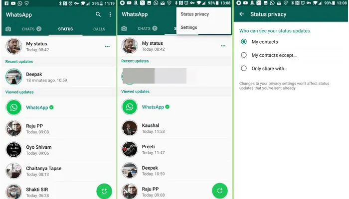 Ilustrasi WhatsApp Stories