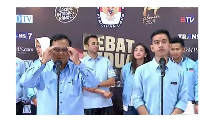Prabowo Subianto dan Gibran Rakabuming