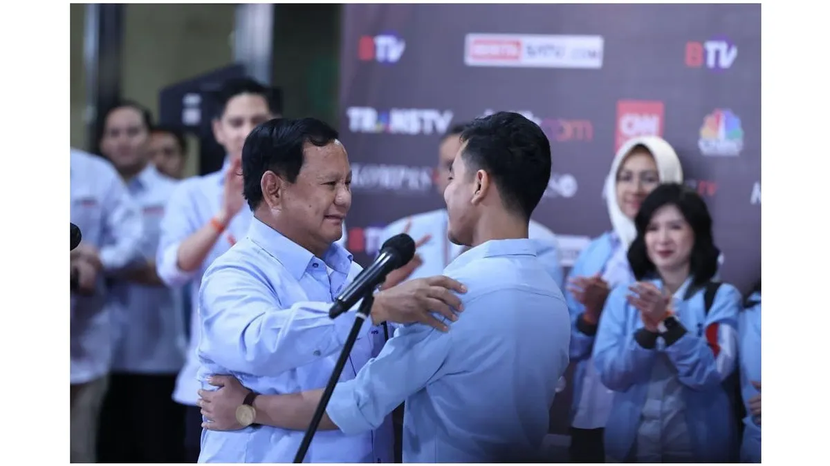 Capres-Cawapres No Urut 2, Prabowo Subianto dan Gibran Rakabuming