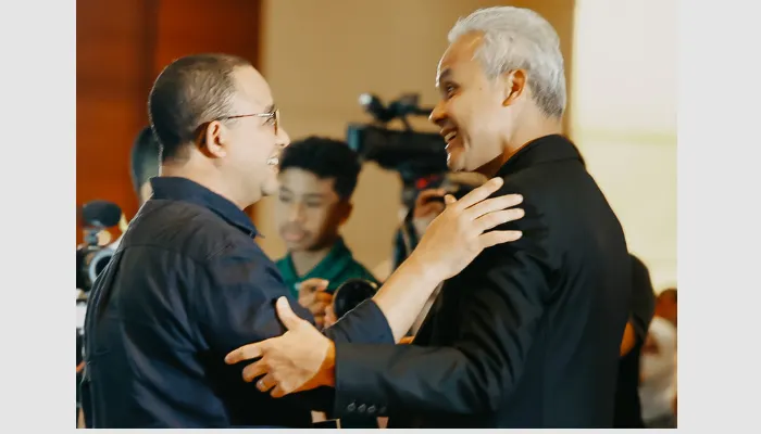 Anies Baswedan dan Ganjar Pranowo