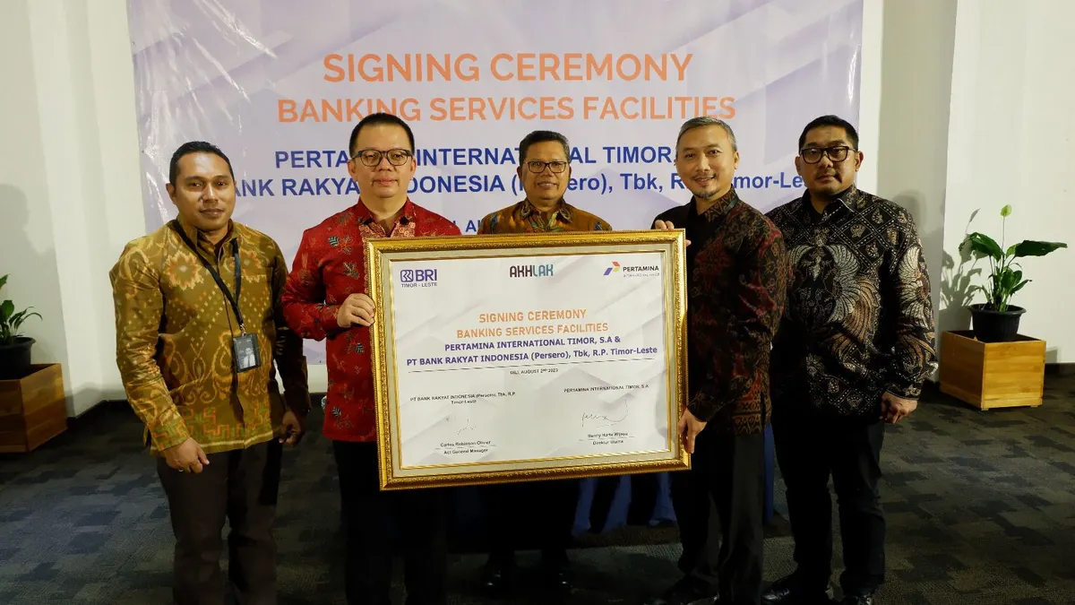 BRI Sinergi dengan Pertamina International Timor&nbsp;Sediakan Integrated Banking Solution&nbsp;Pengelolaan SPBU