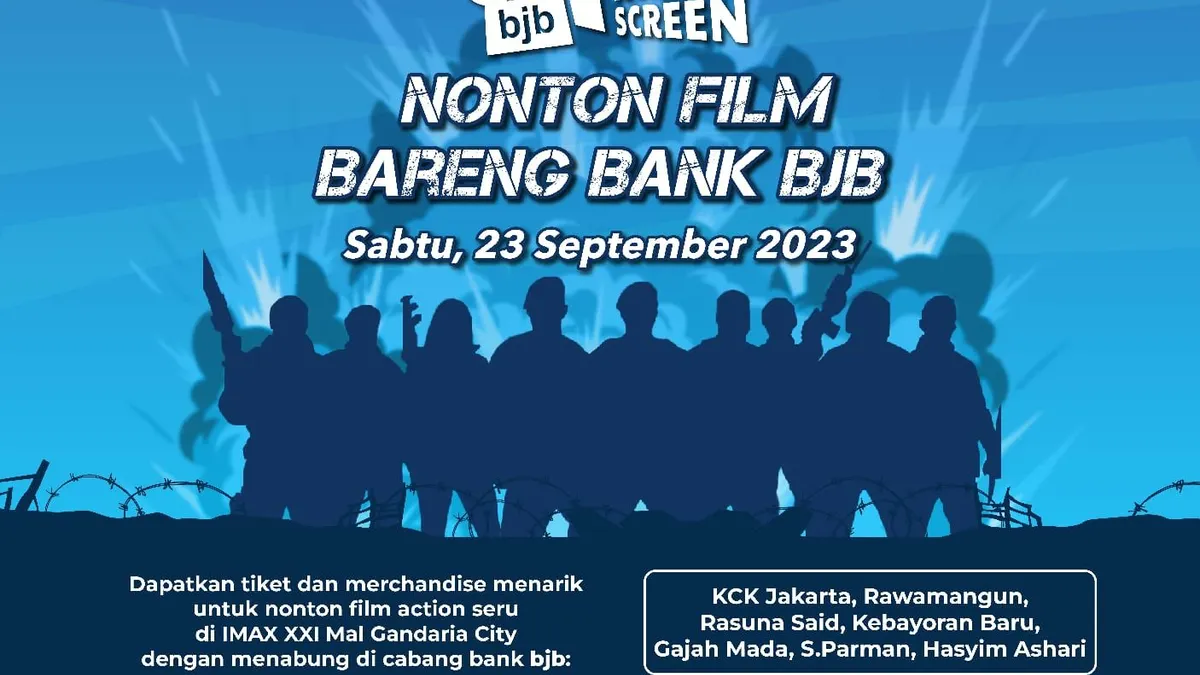 bjb WideScreen bagikan tiket Expandables 4.