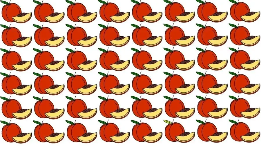 Tes Penglihatan: Mari Bermain Sambil Asah Otak, Temukan Buah Peach Paling Berbeda untuk Latih Daya Fokus Kamu
