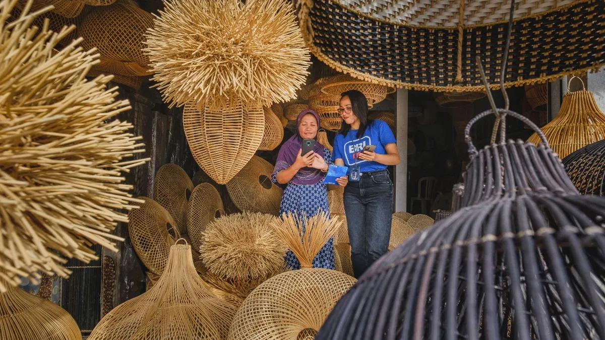 BRI menyelenggarakan event UMKM EXPO(RT) BRILIANPRENEUR 2023.