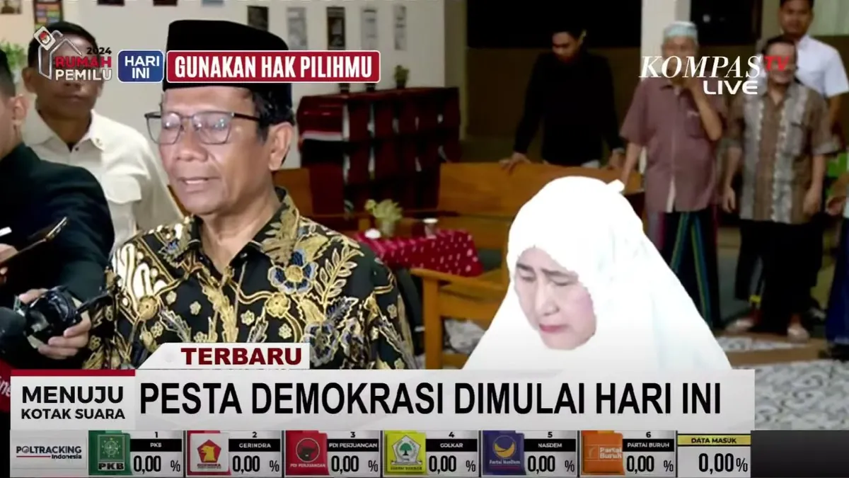 Mahfud MD dan Istri