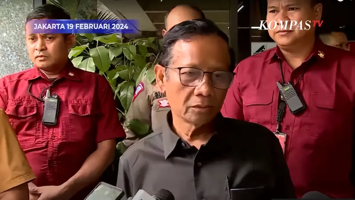 Mahfud MD, Cawapres Nomor Urut 3