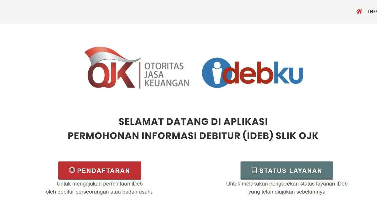Cek BI Checking atau Slik OJK via HP