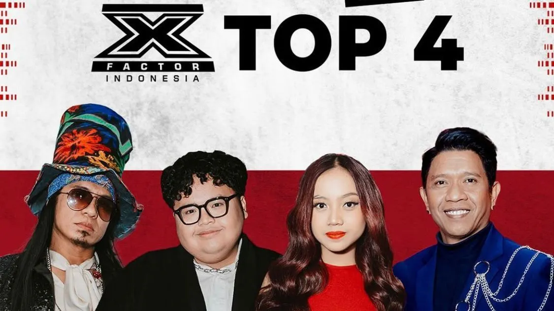 TOP 4 X Factor Indonesia Siap Merebutkan Kursi ke Babak Grand Final!