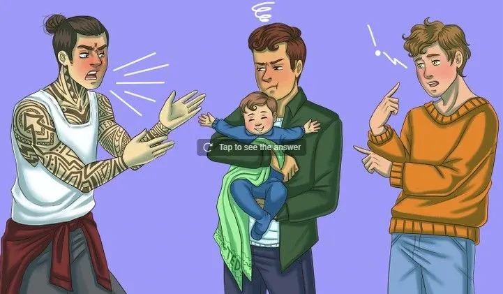Tes IQ: Siapa Ayah Kandung Bayi Ini? Hanya Orang Cerdas yang Dapat Menjawabnya dalam Waktu 9 Detik!