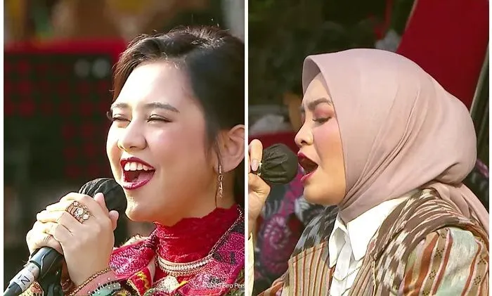 Ziva Magnolya dan Salma Salsabil, Jebolan Indonesian Idol Turut Meriahkan HUT RI ke 78 di Istana Merdeka