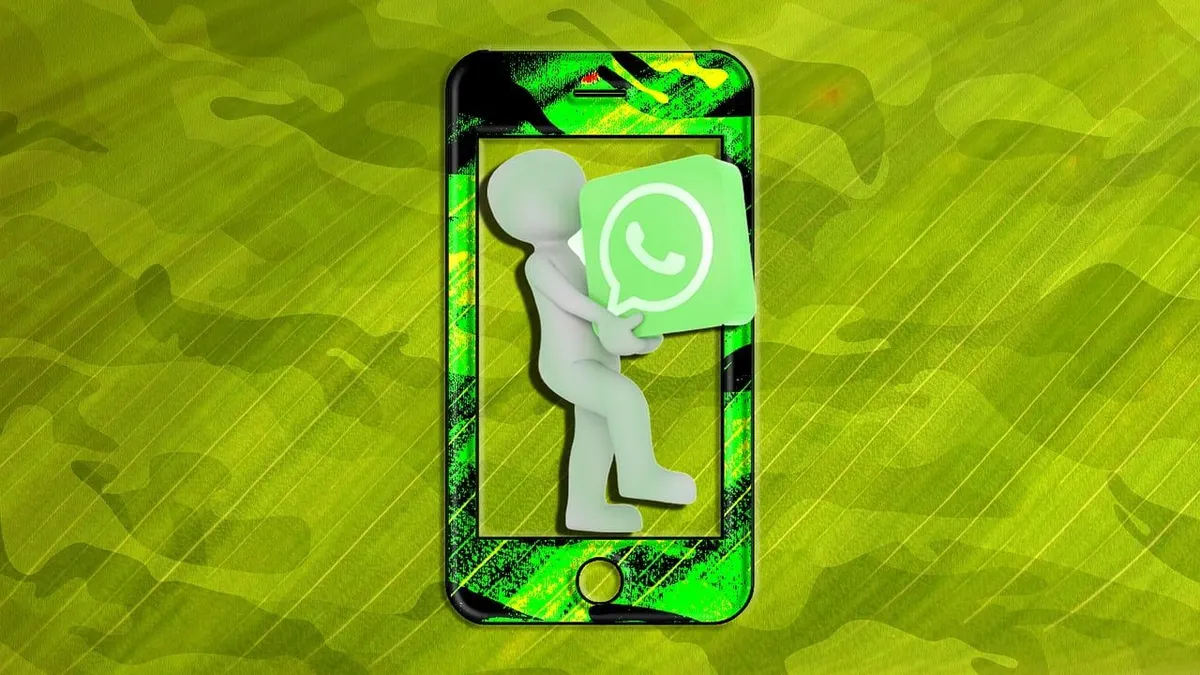 Ilustrasi WhatsApp sudah disadap.
