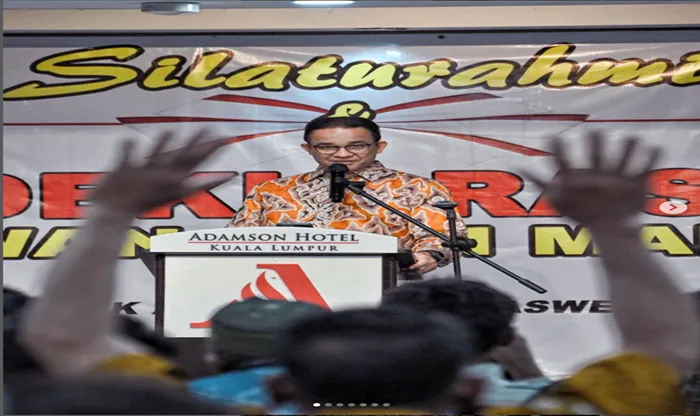 Anies Baswedan Silaturahmi Bersama Relawan AMIN Malaysia, Bahas Teritori Indonesia dan Luar Negeri