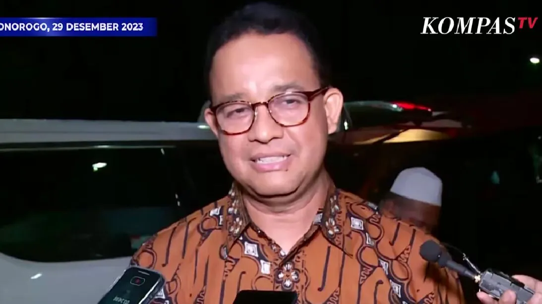 Capres 2024 No Urut 1 Anies Baswedan
