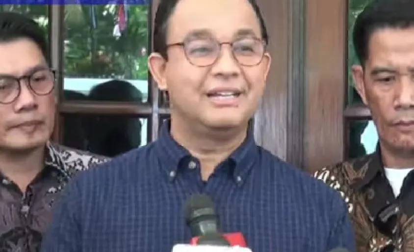 Capres Koalisi Perubahan untuk Persatuan Anies Baswedan tanggapi soal pemanggilan cawapresnya, Muhaimin Iskandar atau Cak Imin oleh Komisi Pemberantasan Korupsi (KPK).