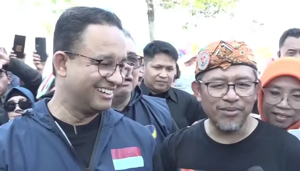 Bacapres 2024 Anies Baswedan bersama Wakil Ketua Majelis Syura PKS Ahmad Heryawan