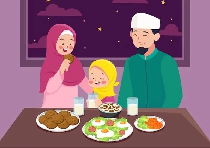 Ilustrasi Awal mula sahur 