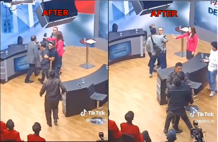 Beredar Video yang Tidak Tayang di Televisi, Noel Ebenezer dan Deddy Sitorus Nyaris Baku Hantam Jika Tidak Dipisah