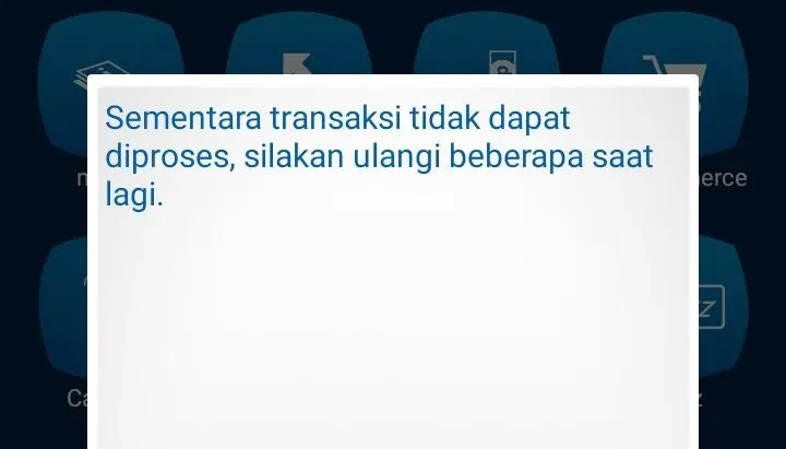 BCA Mobile Eror Malam Ini