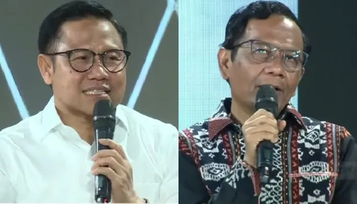 Cawapres 2024 Muhaimin Iskandar (Cak Imin) dan Mahfud MD