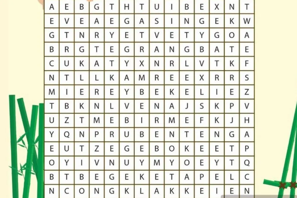 Tes Penglihatan: Temukan 10 Nama Permainan Tradisional dalam Kotak di Bawah Ini, Berani Coba? (Twitter @Kemdikbud_RI)