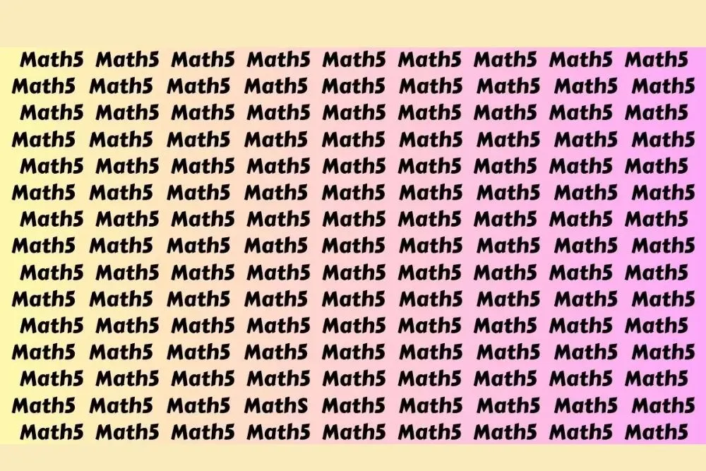 Tes Penglihatan: Yuk Sembari Bersantai Coba Temukan Kata Maths, Yakin Bisa Nih? (fresherslive.com)