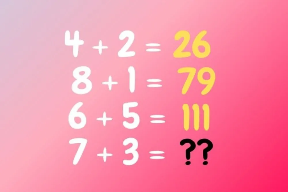 Tes IQ kali ini menantang kamu untuk menjawab soal matematika sederhana berikut ini. Coba selesaikan dengan teliti ya.