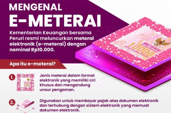 e-Meterai untuk Pendaftaran CPNS 2023