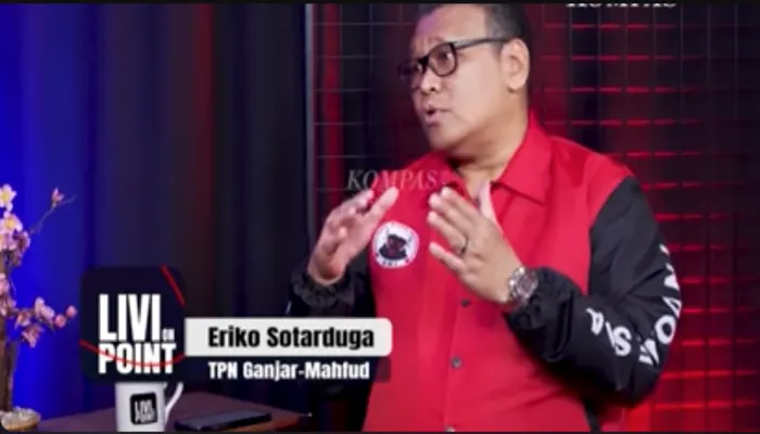TPN Ganjar-Mahfud Eriko Sotarduga tak menampik bahwa memang benar sudah ada pembicaraan soal wacana koalisi Anies-Ganjar secara pribadi.