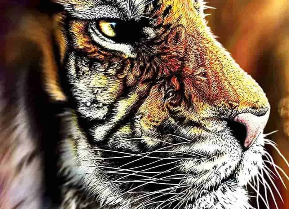 Tes Ilusi Optik: Bisa Temukan 4 Harimau Tersembunyi dalam 9 Detik?