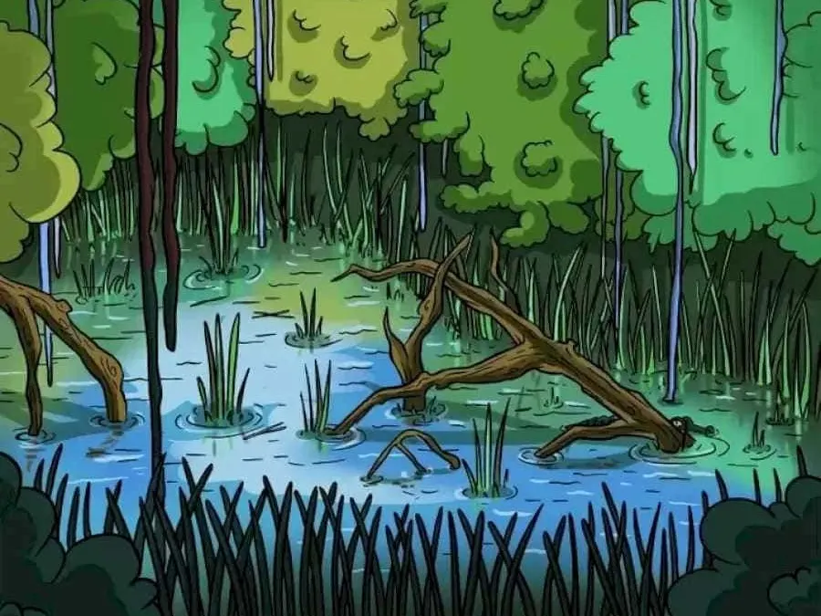Tes IQ: Temukan Buaya di dalam Gambar Uji Kejelian Mata, Lihat Tidak?