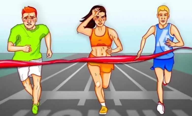 Tes IQ Asah Otak: Di Antara 3 Peserta Lari Ini, Siapa yang Bukan Pelari Sebenarnya? 
