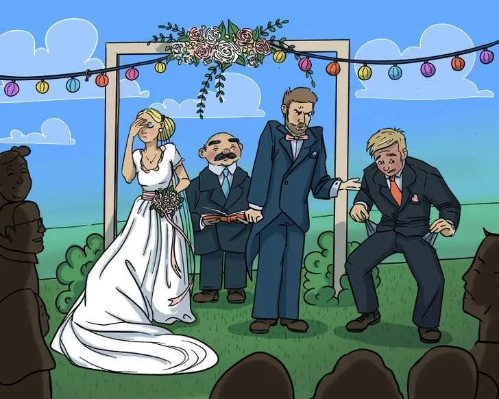 Tes IQ: Bantu Pengantin Ini Temukan Cincin yang Hilang Kurang dari 10 Detik, Apakah Kamu Bisa?