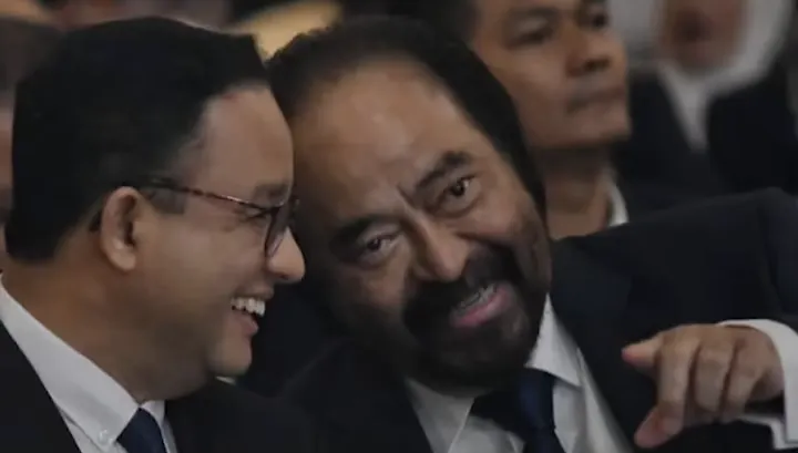 Anies Baswedan dan Surya Paloh