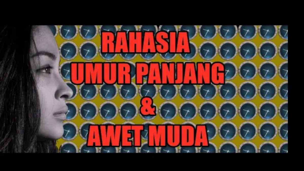 Peneliti Epigenetik Asal Harvard University Ungkap Cara Paling Manjur Menjadi Awet Muda dan Panjang Umur (YouTube Jamu Otak)