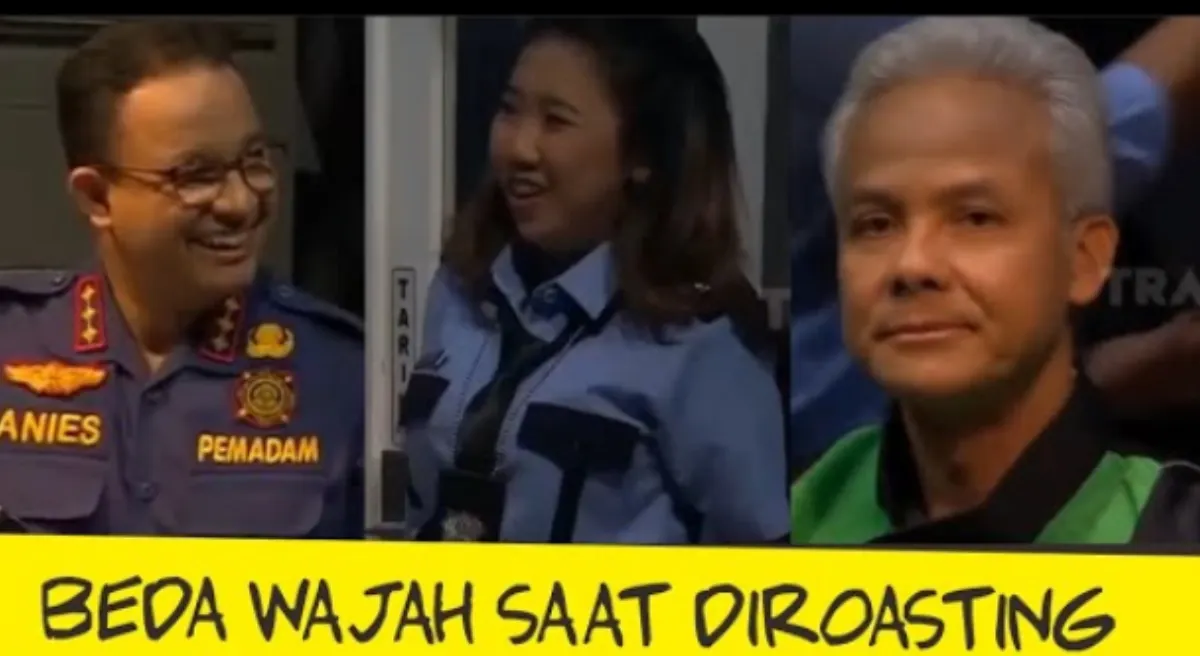 Beda Ekspresi Ketika Sedang Diroasting, Video Lawas Rekaman Anies Baswedan-Muhaimin Iskandar Jadi Isu Trending (YouTube Youtrod Official)