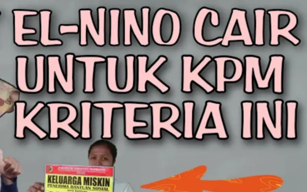 Hore! Ada Bansos Tambahan Dampak El Nino Cair November 2023, Anda Termasuk Kriteria KPM? 