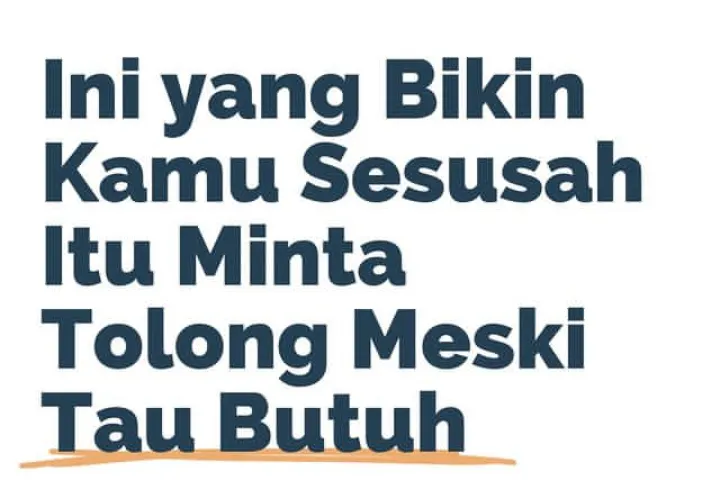 Atasi Sebelum Harga Diri dan Jiwa Dicolong, ini Alasan Seseorang Sulit Meminta Tolong dan Memilih Berbohon (IG @meangingful.me)
